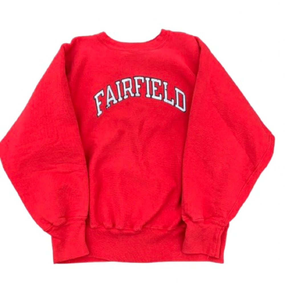 Vintage 80s Champion Reverse Weave USA Fairfield Crewneck Crew Neck Sweatshirt